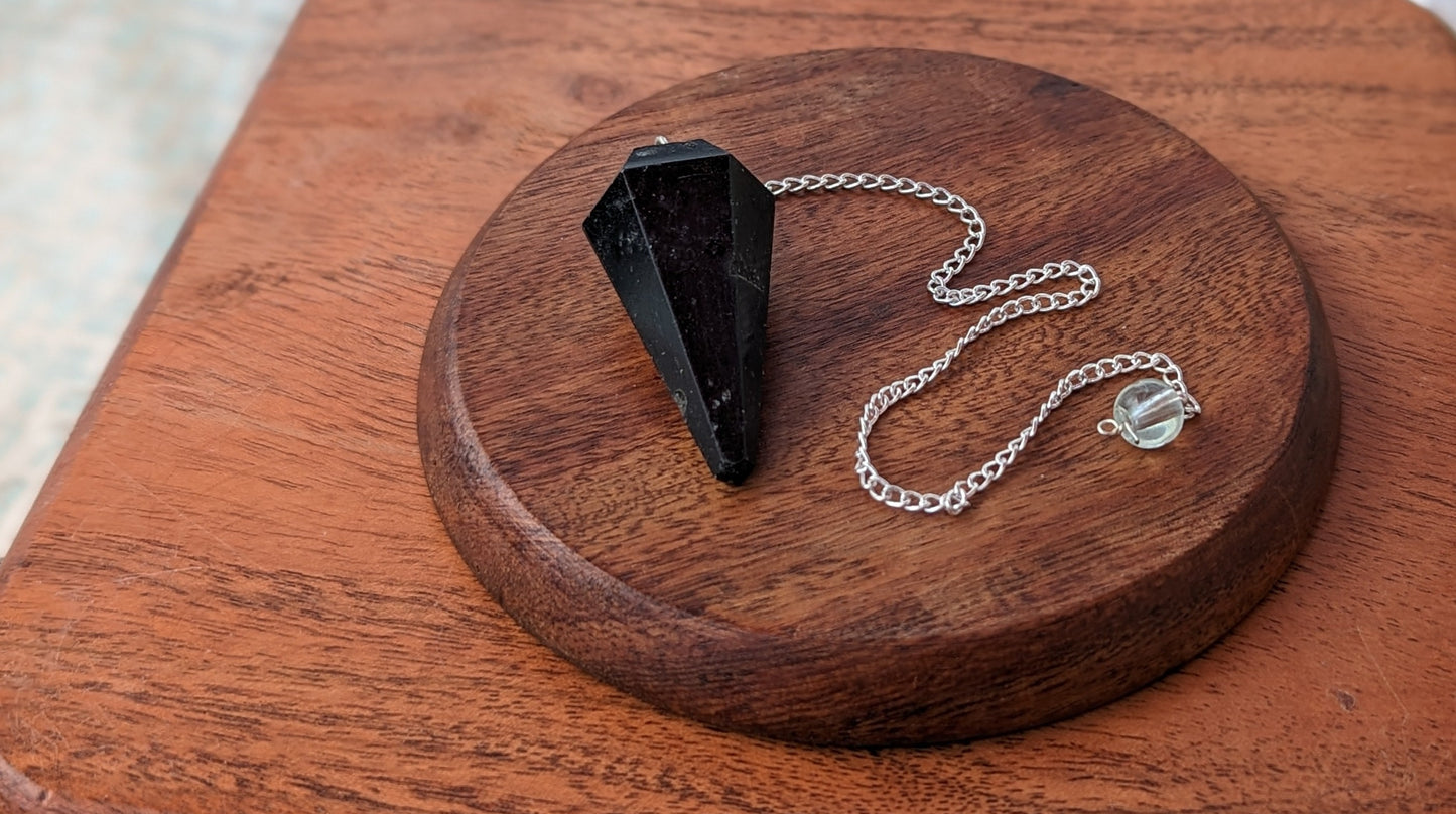 Black Tourmaline Pendulum