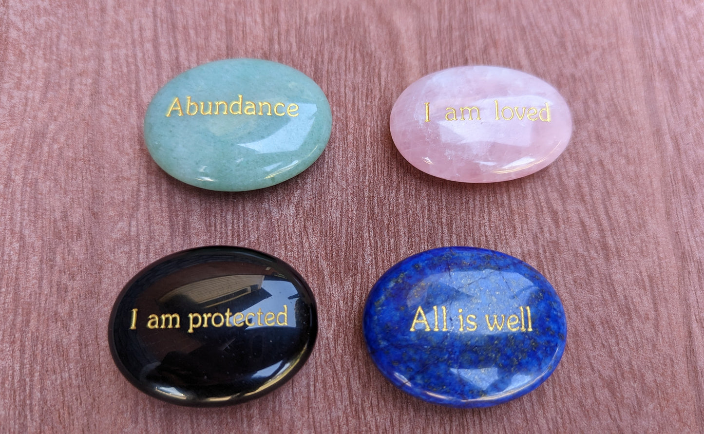 Affirmation Palm Stone Set