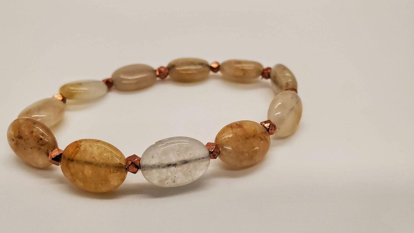 Golden Healer and Copper Bracelet