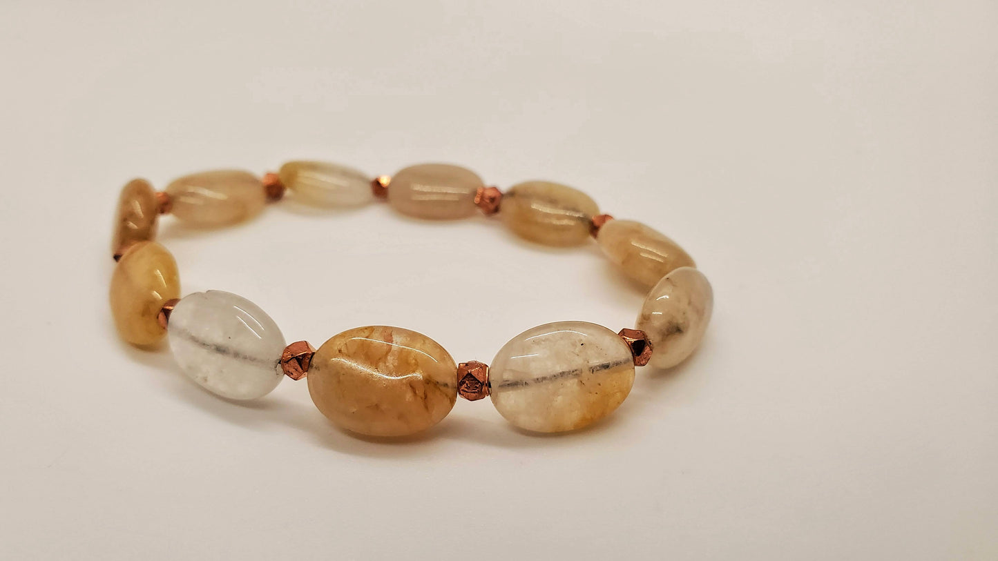 Golden Healer and Copper Bracelet