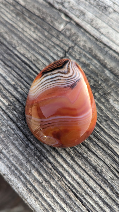 Sardonyx Palm Stone