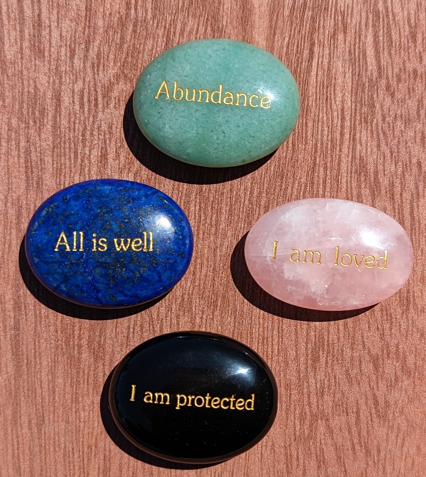 Affirmation Palm Stone Set