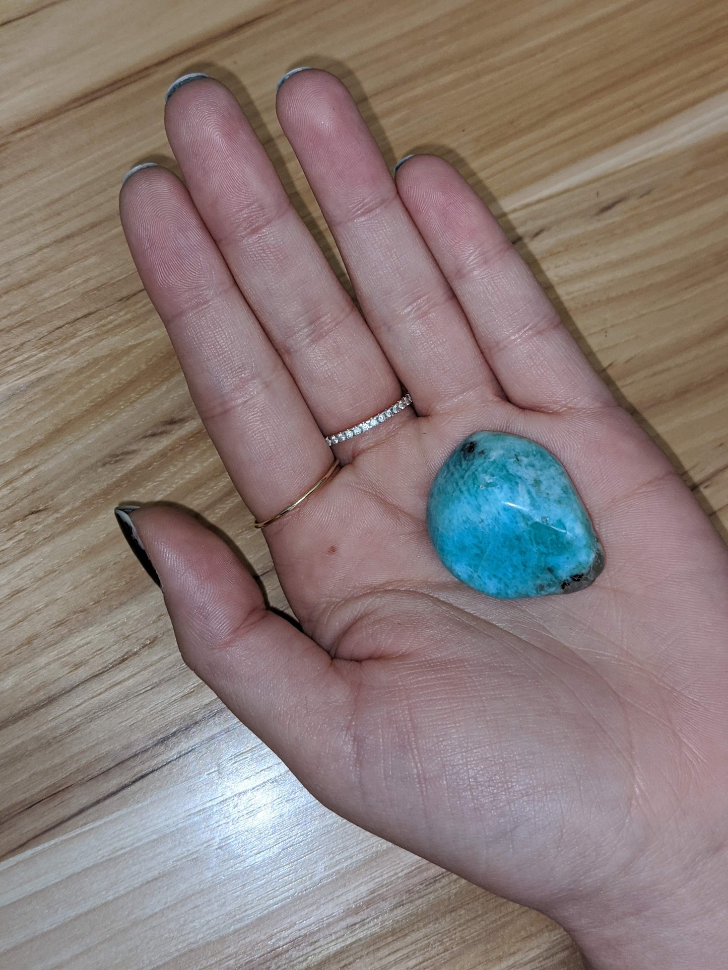 Madagascar Amazonite Tumbled Stone - Large
