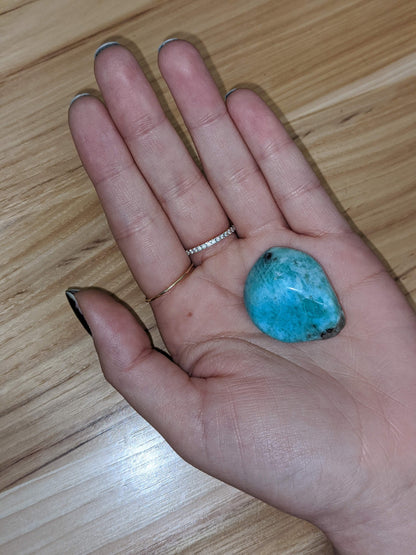 Madagascar Amazonite Tumbled Stone - Large