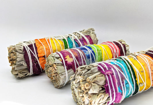 White Sage and Rose Petal Bundle