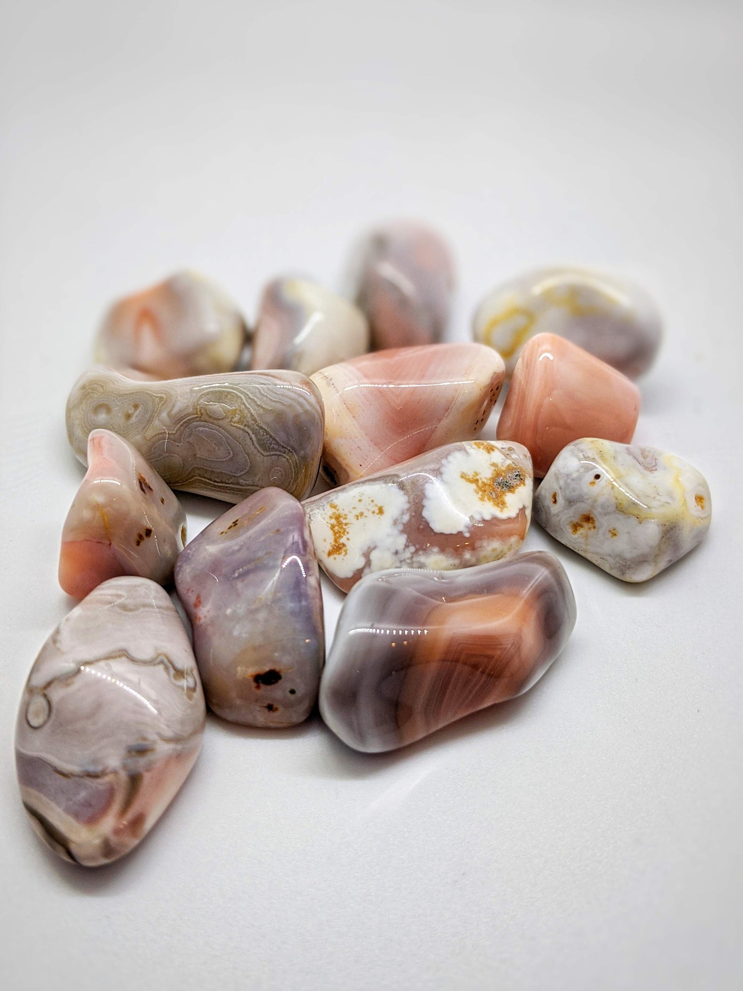 Botswana Agate Tumbled Stones