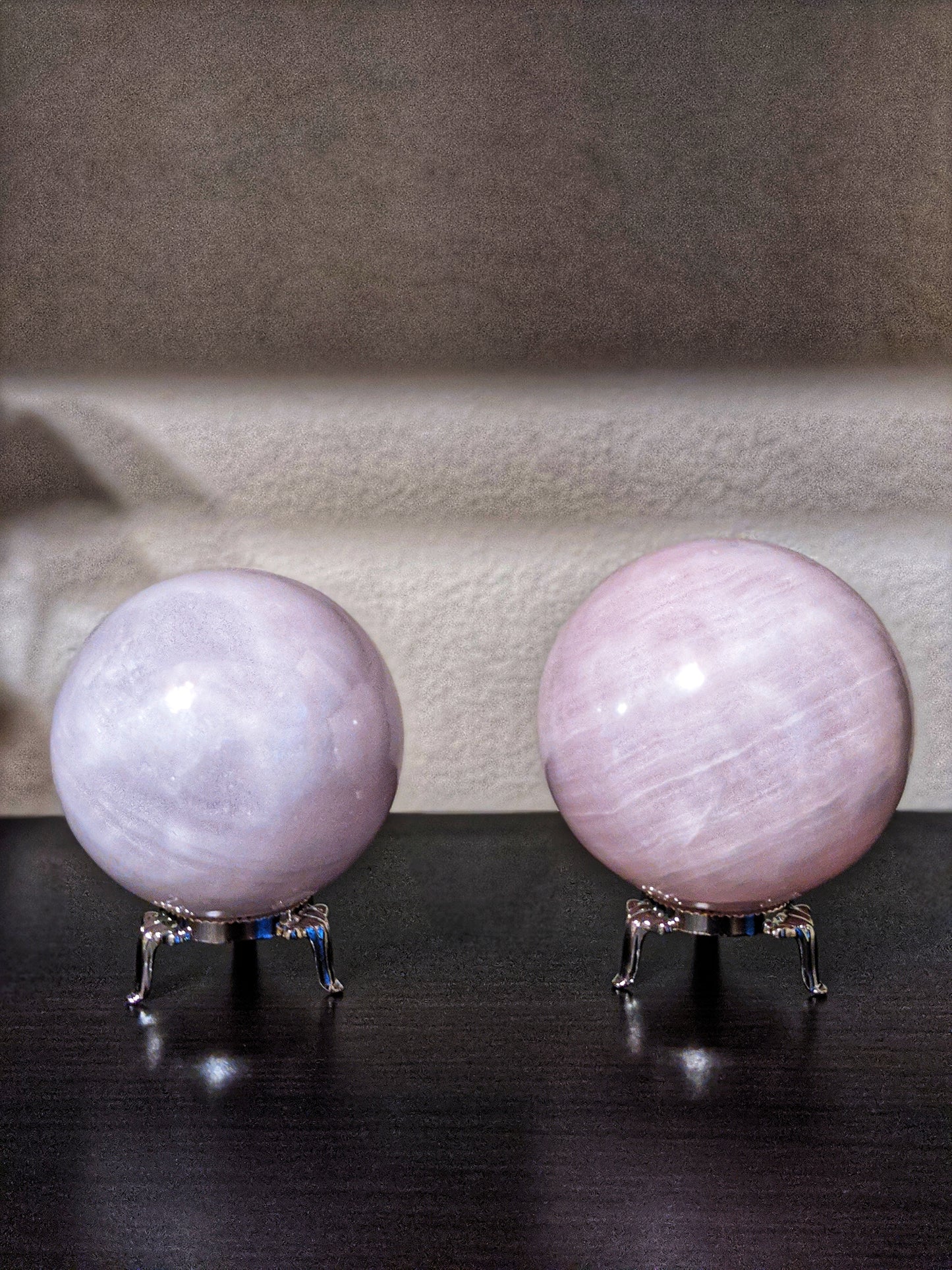 Pink Calcite Spheres