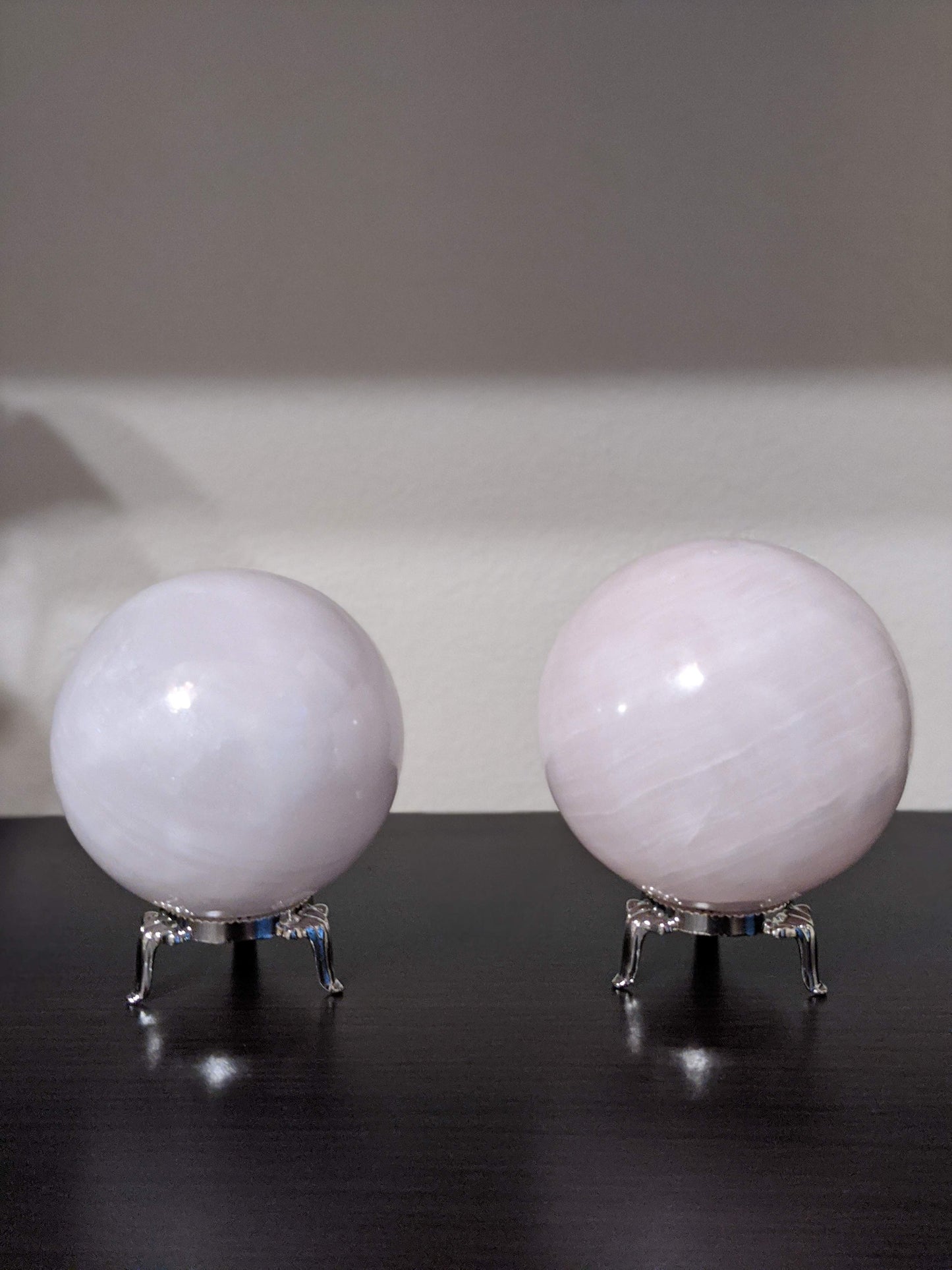 Pink Calcite Spheres