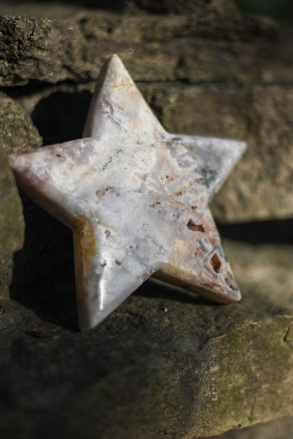Quartzy Pink Amethyst Star