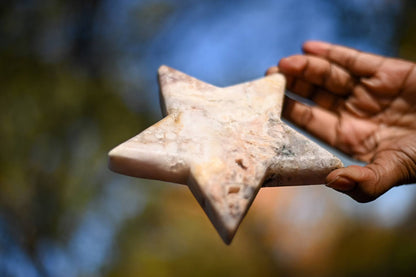 Quartzy Pink Amethyst Star