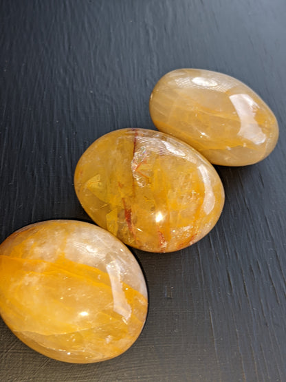Golden Healer Palm Stones