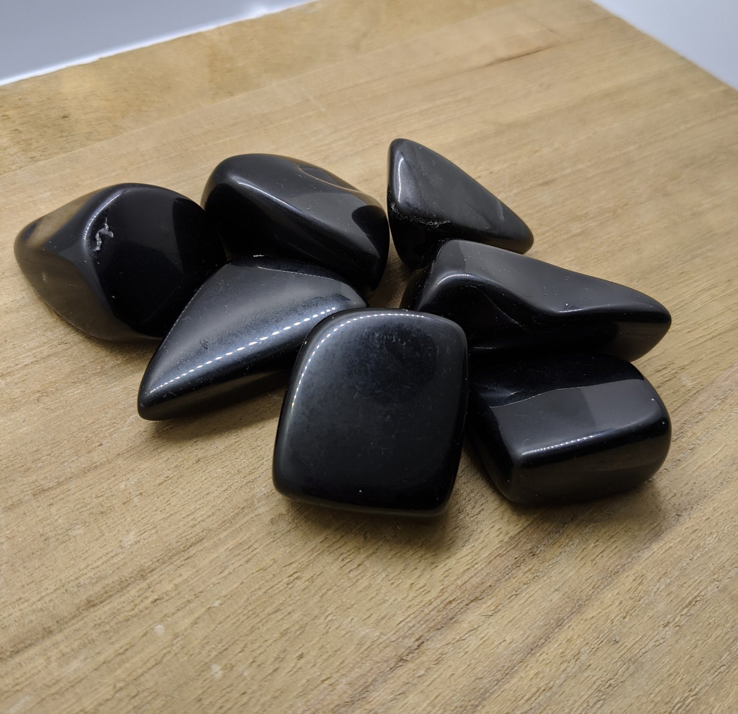 Black Obsidian Tumbled Stones