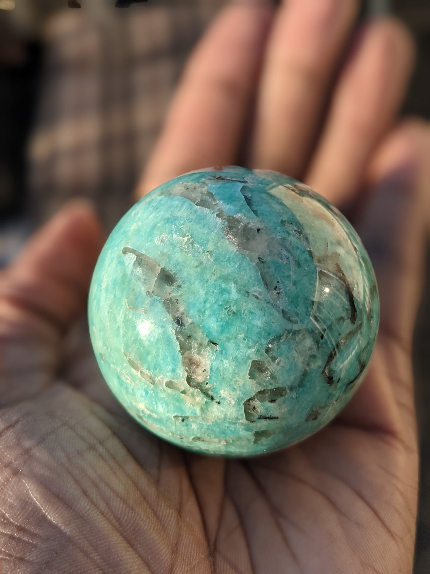 Amazonite Sphere