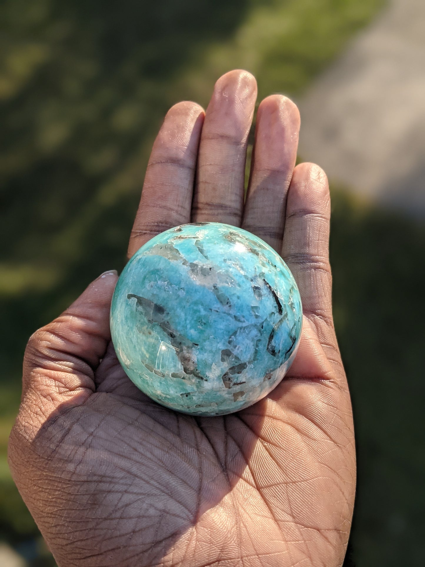 Amazonite Sphere