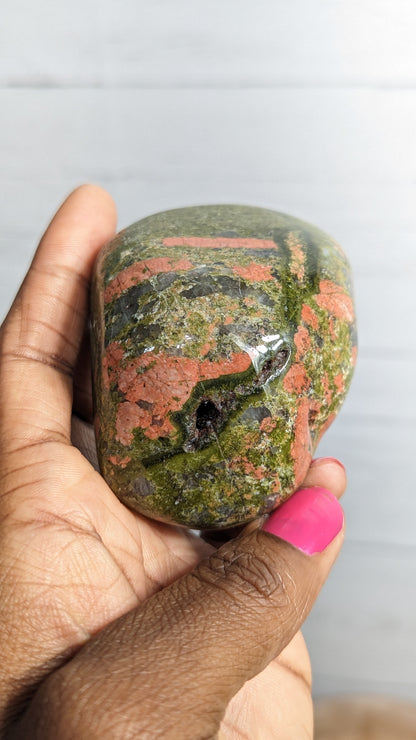 Unakite Prayer Stone