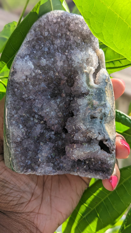 Rainbow Amethyst Cutbase