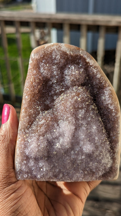 Rainbow Amethyst Cutbase