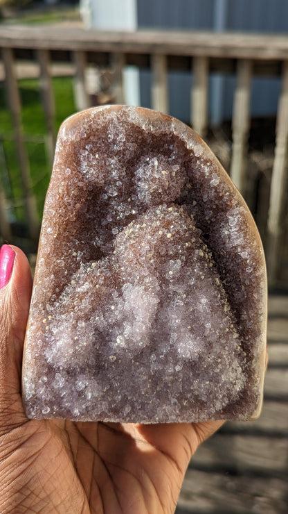 Rainbow Amethyst Cutbase