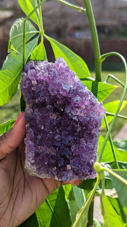 Druzy Amethyst Cutbase